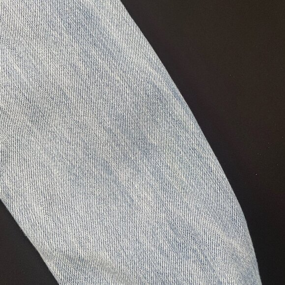 H&M x Coachella Women’s 4 Denim Jean Crop Distressed Jacket Small Button Up - Picture 9 of 9